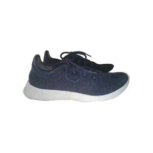 Allbirds Men's Tree Runners Blue White Lace-Up Round Toe Sneaker Shoes Size 9